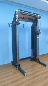 Attrezzatura Professionale Commerciale in Metallo per Palestra <span class=keywords><strong>e</strong></span> Fitness, con Pesi Regolabili a Perno, per <span class=keywords><strong>Lat</strong></span> Pulldown <span class=keywords><strong>e</strong></span> Low Row, Montaggio a Parete con Cavo - Product Image 5