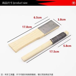 Outil de réparation de pneus, lime en métal avec manche en bois, universel pour l'entretien des vélos et des motos - Product Image 4