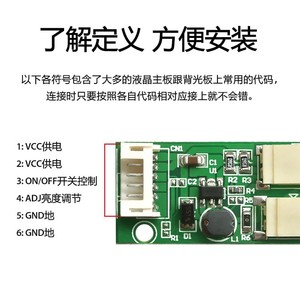 CA-133 Dual Channel LED Driver Board 24V Input 9.6V Output 300mA Constant Current DC-DC Buck Converter for LED <b>Lighting</b> - Product Image 5
