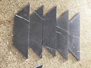 Mosaico Nero da Parete per Bagno per Decorazione d'Interni - Product Image 4