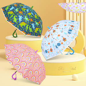 <span class=keywords><strong>Parapluie</strong></span> pour enfants RST, nouveau modèle, dessin animé chat/fusée/<span class=keywords><strong>dinosaure</strong></span>/arc-en-ciel, garçon et fille, mignon, pour l'école - Product Image 2