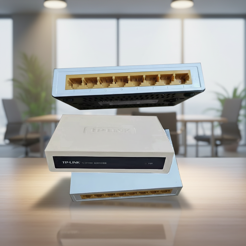 Tp-link Sp1008+ 8-Port 10/100Mbps Full-Duplex Ethernet Price Cheap Switch Used