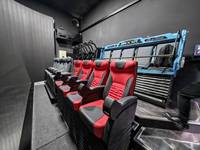 Silla de Cine Dinámica para Experiencia Inmersiva, Simulador de Movimiento 4D 5D 7D para Salas de Cine y Arcades con Pantalla de Proyección