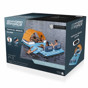 Île flottante gonflable Bestway 43105 CoolerZ Tropical - Product Image 6