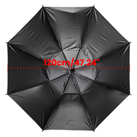 Sombrilla de Protección Negra Especial para Receptor GPS/RTK/GNSS con Rosca 5/8, 1 Año de Garantía, Hecho en China
