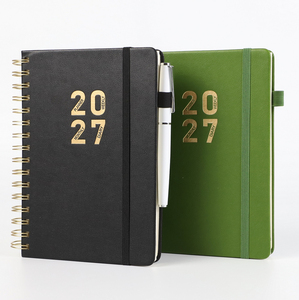 Agenda Diaria Personalizada con Doble Espiral, Tapa Dura, Organizador, Diario, Cuaderno, Set de Regalo con Bolígrafo, Venta al Por Mayor - Product Image 1