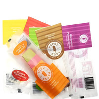 Sacs d'emballage personnalisés en CPP pour bâtonnets glacés, avec thermoscellage et encoche de déchirement, pochettes d'emballage de qualité alimentaire pour glaces et bâtonnets glacés