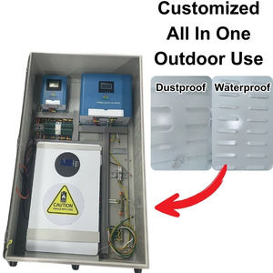 Système solaire hybride hors réseau de 5 kW à 50 kW, kit complet avec système d'énergie solaire empilable IP65 pour usage domestique MS Home Off Grid - Product Image 6
