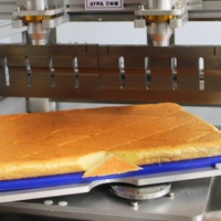 Máquina Cortadora de Pasteles Industrial Ultrasónica para Cortar Triángulos y Rombos, para Panadería