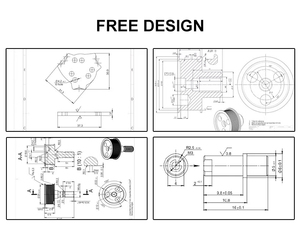 Uli tùy chỉnh ép nhựa các bộ phận ABS/PP/PC/<span class=keywords><strong>PA66</strong></span> dịch vụ tạo mẫu nhanh OEM khuôn mẫu - Product Image 5