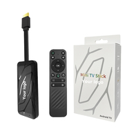 El Mejor de Fábrica, Android TV Stick 4K 16GB Android 14 ZX5M, Dongle Inteligente con AmlogicS905X Quad Core, 5G WiFi 6, BT 5.4, USB 3.0, para Video en Casa