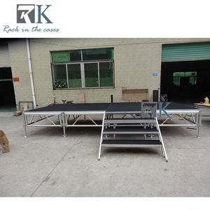 Plataforma de Escenario de Aluminio, Plataforma Móvil Portátil, Plataforma de Carga Pesada en Venta - Product Image 4