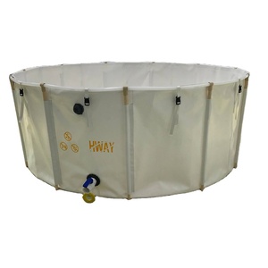Nueva lona grande de PVC plegable para acuicultura tanques de piscicultura estanques para construcción de estanques - Product Image 5