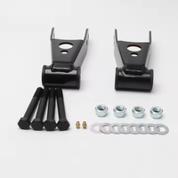 Kit de suspension arrière en acier de 1 à 2 pouces adapté aux modèles Chevrolet Silverado (2WD 4WD) de 1999 à 2019 (modèles à 6 goujons uniquement) ALK-224-C