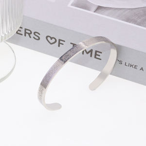 Bracciale in acciaio inossidabile Ayatul Kurs intagliato in oro 18K placcato in oro arabico gioiello impermeabile gratitudine bracciale alla moda polsino - Product Image 4