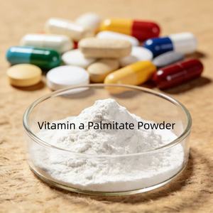 Palmitato de Vitamina A en Polvo de Grado Alimenticio, Suministro Directo de Fábrica, Disponible en Almacén de EE. UU., para Tabletas, 250,000 UI/g - Product Image 1