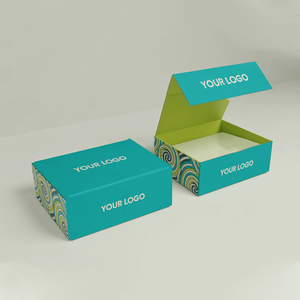 Petites boîtes à vêtements rigides pliantes magnétiques <span class=keywords><strong>de</strong></span> luxe personnalisées boîte-cadeau d'emballage en carton recyclable avec couvercle magnétique - Product Image 1