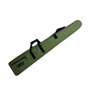 حقيبة معدات التصويب للصيد مقاومة للماء للكتف مفردة باللون الأخضر الداكن من مادة البولي يوريثان الحرارية rPET