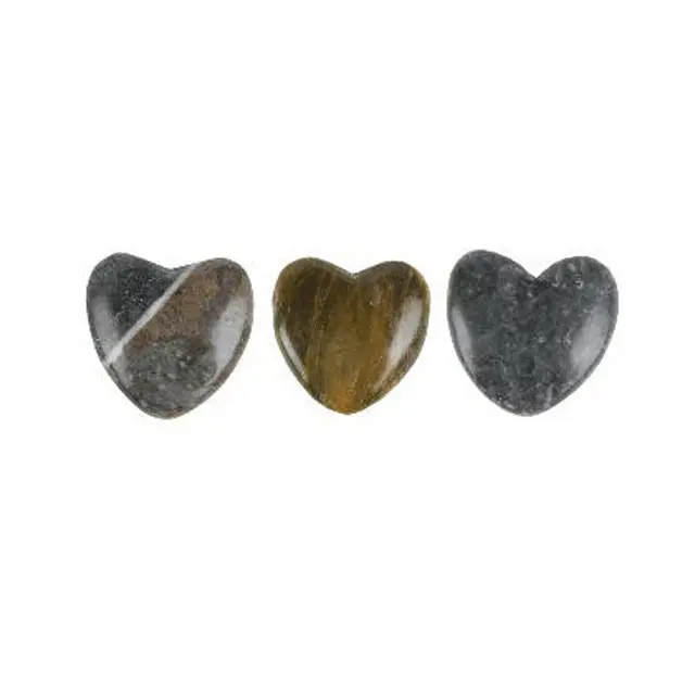 Corazón de piedra de mármol Natural, corazón de preocupación, suministro de stonefactory