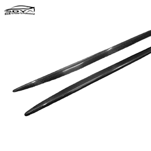 Faldones Laterales de Fibra de Carbono para Mercedes Benz Clase <span class=keywords><strong>C</strong></span> W205 C63 C43 <span class=keywords><strong>AMG</strong></span> - Product Image 4