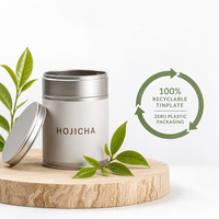 Thé vert torréfié en vrac Hojicha 1 kg, sac en vrac pour la préparation en café