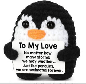 Divertido positivo Kawaii hecho a mano ganchillo patata juguete muñeca suave inspirador escritorio decoración para oficina Cumpleaños amigos regalo - Product Image 1