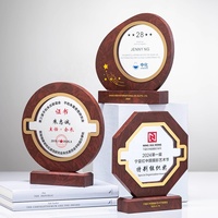 Plaques de plaque de trophée en marbre conçues sur mesure et ébauches de sublimation de médailles Artisanat de récompense personnalisé pour les cadeaux de salons professionnels