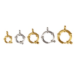 Khóa Tay Lái Bằng Thép Không Gỉ Khóa Lò Xo Đôi Vòng Tay Dạng Vỉ Khóa Lò Xo - Product Image 5