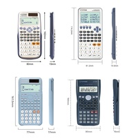 Calculatrice scientifique CTIFREE avec logo personnalisé, FX 991ES-Plus, capacités graphiques, construction en plastique durable