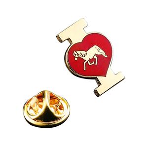 Hiện đại nhân vật hoạt hình kim loại chân cứng men huy hiệu với từ ve áo tùy chỉnh Huy hiệu pin - Product Image 1