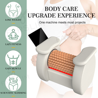 Chaise de massage électrique à rouleaux pour le corps, drainage lymphatique, machine à rouleaux pour le remodelage corporel, réduction de la cellulite, machine à rouleaux musculaires