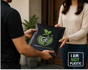 Enveloppes d'expédition compostables de qualité supérieure, zéro déchet, écologiques, biodégradables pour produits - Product Image 1