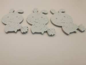 ईस्टर एवा रंग पेंटिंग डिय सेट 4 रंग मार्करों के साथ 3 पीसी - Product Image 4