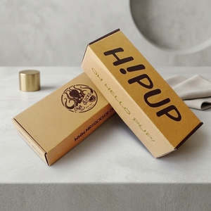Scatola di carta regalo con coperchio rimovibile colorata con Logo stampato personalizzato Design gratuito - Product Image 1