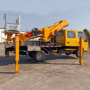 Isuzu 14เมตรรถบรรทุกทำงานทางอากาศรถบรรทุกสำหรับใช้งานในระดับความสูงติดตั้งบนแพลตฟอร์มทางอากาศราคาไม่แพง - Product Image 1