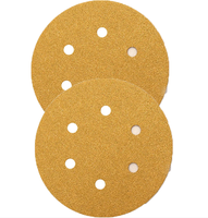 Disque de ponçage de 5 pouces (125 mm) en oxyde d'aluminium jaune
