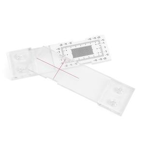 Monitor de Grietas Estándar, Instrumento Portátil para Medir Espacios y Monitorear Grietas en Esquinas de Paredes con Calibrador de Comparación en Forma de L - Product Image 1