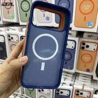 Coque de téléphone magnétique givrée IDEAL à bon prix pour iPhone 17 Pro Max, compatible avec iPhone 17, 16, 15, 14, 13, 12, 11, avec boîte