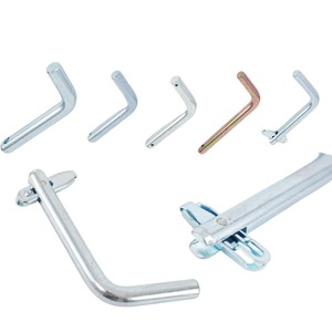 Galvanized Tow <b>Pins</b> 13-22mm L Shaped Trailer <b>Pins</b> Car Trailer Locks General Use Zinc Plated Steel - Product Image 1