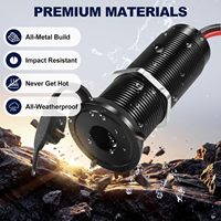 Adaptador de Corriente Empotrable Starlink Mini, Convertidor Elevador de Voltaje de 12V-30V CC, Impermeable IP67, 3.5A 105W, Aleación de Aluminio