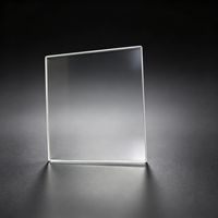 Vidrio anti Newton de 270 * 270 * 2 mm, adecuado para escáneres de cama plana, personalizable a cualquier tamaño.