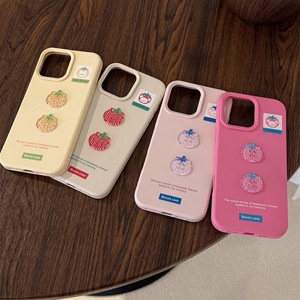 PH1087 Ins 3D pomodoro pulsante per <span class=keywords><strong>iPhone</strong></span> 16 adatto per 15Pro Max per <span class=keywords><strong>iPhone</strong></span> custodia 14 <span class=keywords><strong>Silicone</strong></span> 13 <span class=keywords><strong>Cover</strong></span> morbida <span class=keywords><strong>12</strong></span> - Product Image 6
