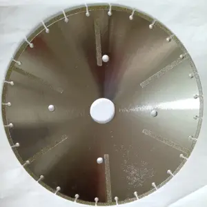 Nhà máy 350 mét 14 inch kim cương đĩa Cutter carborundum công cụ xây dựng cho sợi thủy tinh Trung Quốc cắt đá cẩm thạch lưỡi