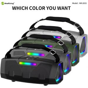 1 माइक Nr8888 rgb शक्तिशाली 40W 5000mah 3 किलोग्राम वजन वायरलेस माइक्रोफोन t स्पीकर पोर्टेबल कराओके आउटडोर हैंडल बेल्ट xtreme <span class=keywords><strong>mic</strong></span> - Product Image 2