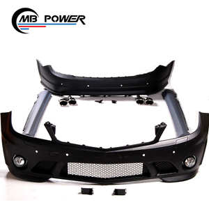 Classe c w204 c63 body kit per c180 <span class=keywords><strong>c200</strong></span> per w204 c63 paraurti anteriore paraurti posteriore pp materiale 2007y-2010y - Product Image 3