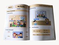 Cahiers d'exercices d'écriture pour enfants, reliés à la selle, écologiques, de haute qualité, personnalisés, en anglais, pour l'apprentissage