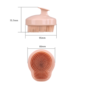 Silicone Bath Body Massage <b>Brush</b> Shower <b>Scrub</b> Scrubber Silicone Massage Bath <b>Brush</b> Body <b>Brushes</b> - Product Image 4
