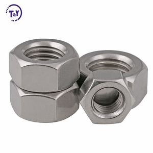 Écrous hexagonaux en acier inoxydable à filetage fin M6 M8 M10 M12 M16 ASTM Din 555 DIN934 DIN439 DIN936 UNI5587 - Product Image 1