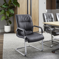 Chaise de bureau ergonomique moderne pour le lieu de travail Table de conférence confortable et meubles de chaise