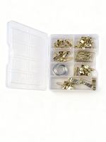 Kit de crochets photo pour la maison, supports muraux DIY pour cadres, crochets de suspension, clous en fer, ensemble d'outils de quincaillerie